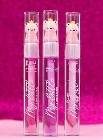 Lip Gloss Mágico My Little Pink 21 A PROVA D´AGUA