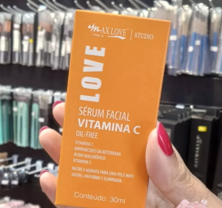 Serum Facial Vitamina C Max Love  Oil Free 30 ml