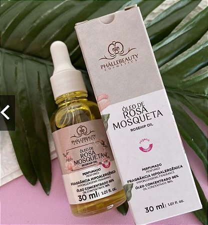 Óleo Rosa Mosqueta Perfumado 30 ml Phallebeauty