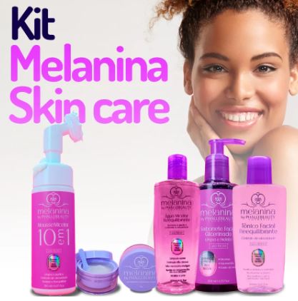 Linha Facial Melanina da PhalleBeauty