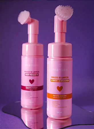 Mousse de Limpeza  Mia Make 150ml