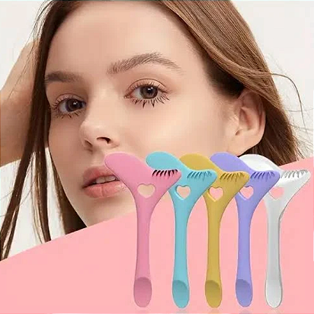 Delineador De Silicone Reutilizável/Ferramenta De Maquiagem Para Desenho/Batom