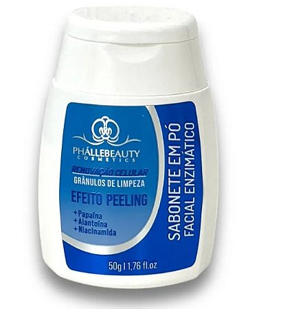 Sabonete em Pó Facial Enzimático Efeito Peeling PhálleBeauty PH0726 50GR