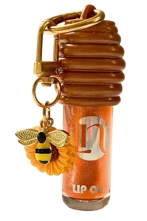 Gloss Labial Honey Hidratante Mel Chaveiro Lua E Neve Lip Gloss