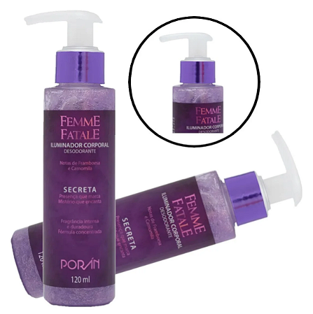 Poran - Iluminador Corporal Femme Fatale - CHEIRO DE VICTORIA SECRET