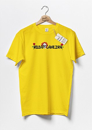 Camiseta Rosa Caveira