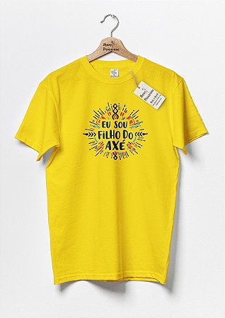 Camiseta Eu sou filho do Axé