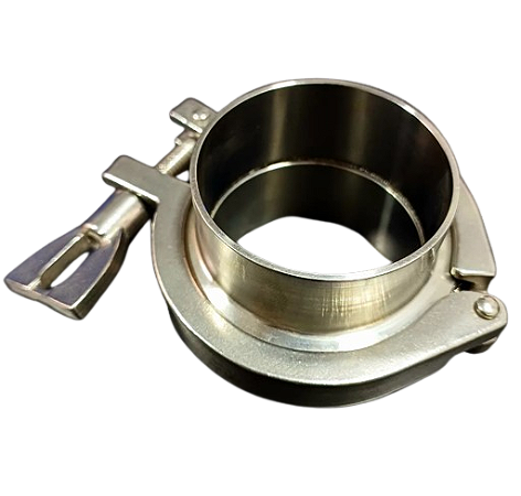 KIT V-Band e anel de vedação wiremesch em inox 2.5 polegadas