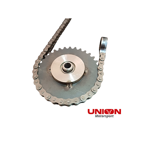 KIT Portão Basculante com Corrente