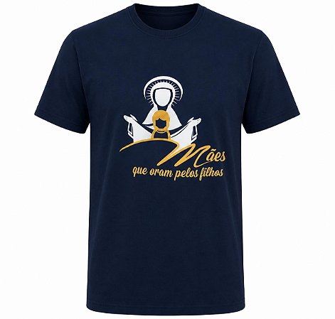 CAMISETA TRADICIONAL VISCOLYCRA MANGA CURTA MÃES QUE ORAM