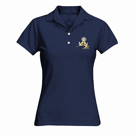 CAMISA POLO PIQUET BABY LOOK FEMININA MÃES QUE ORAM
