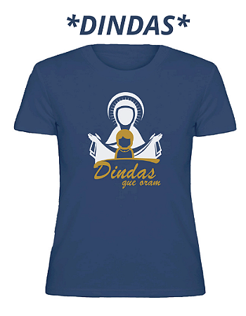 CAMISETA DINDAS BABY LOOK VISCOLYCRA