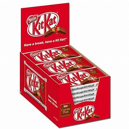 CHOCOLATE KITKAT CAIXA C/24 UNIDADES DE 41,5G