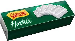 PASTILHA GAROTO HORTELÂ CX C/ 40 UNIDADES