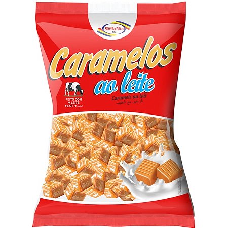 Bala Caramelo Santa Rita 500g