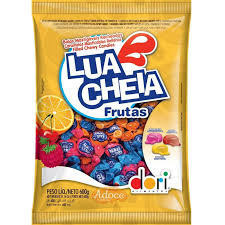 Bala Lua Cheia Sortida 600g