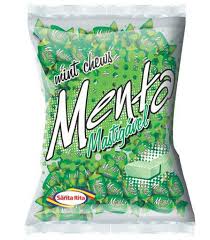 Bala Menta Mastigável 500g