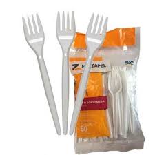 Garfo Plazapel Refeição leve PCT c/50 un