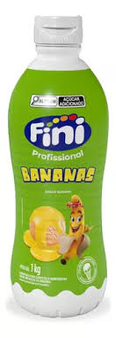 CALDA P/ SORVTES E SOBREMESAS FINI BANANAS  1KG