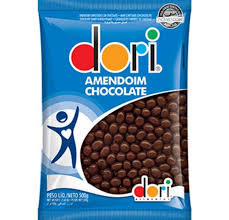 AMENDOIM COM CHOCOLATE DORI 500G