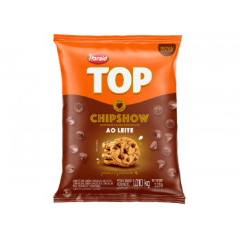 CHOCOLATE HARALD GOTAS CHIPSHOW AO LEITE 1KG