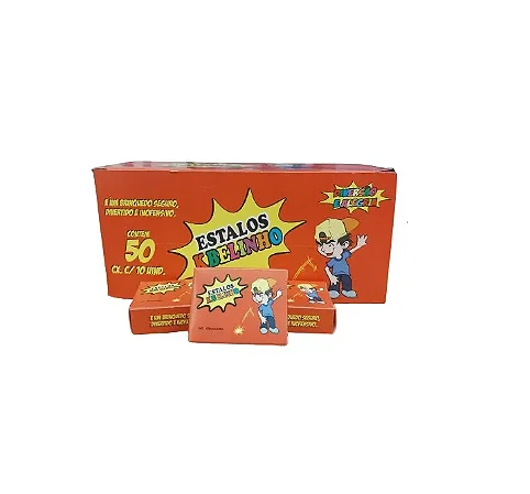 ESTALINHO DE SALÃO DP C/50 UN