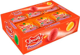 BALA DE GOMA DOCILE MINI SINO C/24 UN