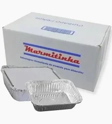 M90 RETANGULAR MARMITINHA 100 UN
