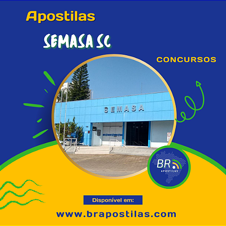 Apostila SEMASA SC 2024 Auxiliar Administrativo