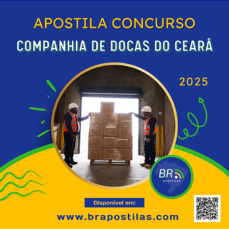 Apostila COMPANHIA DE DOCAS DO CEARÁ 2025 Analista de Sistemas Infraestrutura