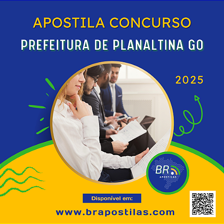Apostila PREFEITURA DE PLANALTINA GO 2025 Professor de Geografia