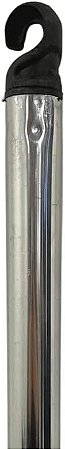 Rodo de Alumínio 40cm Inox cabo 1,40