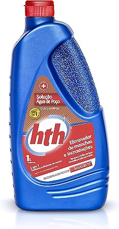HTH Solução Água de Poço 1L - Elimina manchas e incrustações