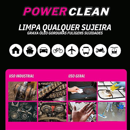Desengraxante Power Clean Sanol Pró 500ml
