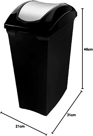 LIXEIRA 15 LITROS BASCULANTE SANREMO