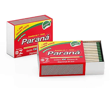 FOSFORO PARANA GIGANTE FARDO COM 15 CAIXAS