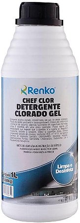 DETERGENTE CLORADO GEL RENKO CHEF CLOR
