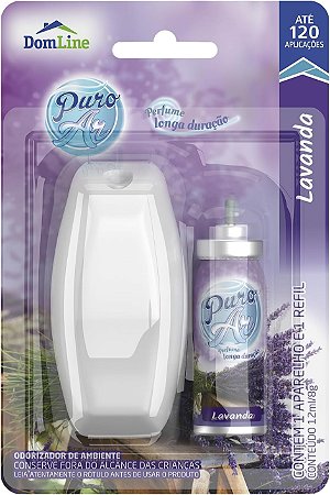 ODORIZADOR DE AMBIENTES REFIL 12 ml + APLICADOR PURO AR