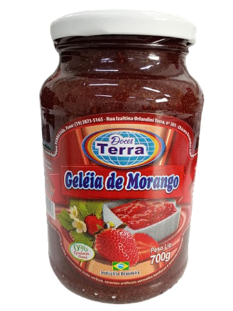GELEIA DE MORANGO - POTE 700GR