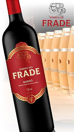 Vinho Tinto Suave Bordô Do Frade 750ml
