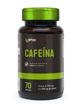 Cafeína - 70 cápsulas