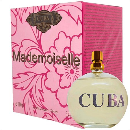 Cuba Mademoiselle EDP 100ml - Cuba Perfumes