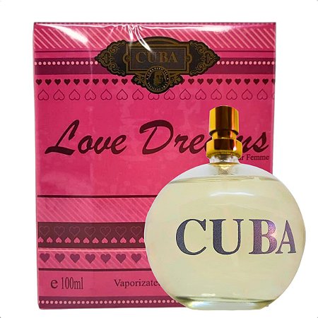 Cuba Love Dreams EDP 100ml - Cuba Perfumes