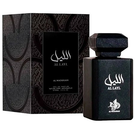 Perfume Arabe Al Wataniah Al Layl EDP 100ml Masculino