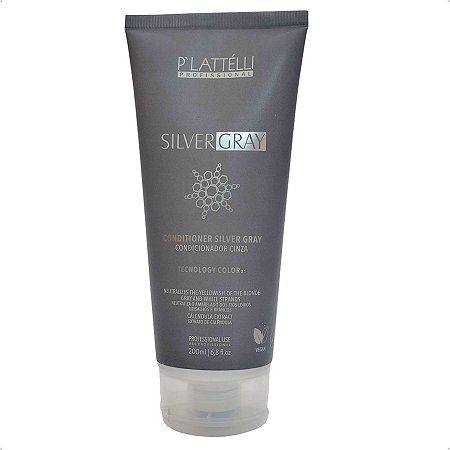 Condicionador P'lattelli Silver Gray 200ml