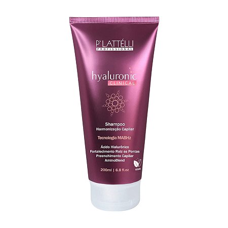 Shampoo P'lattelli Hyaluronic Clinical 200ml