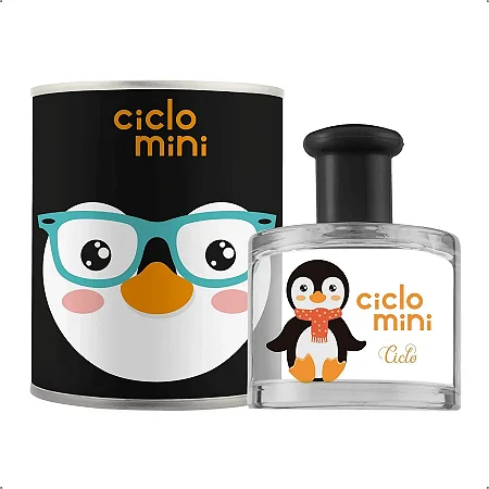 Perfume Infantil Unissex Ciclo Lata Pingucho 100ml