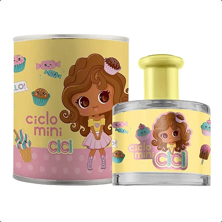 Perfume Infantil Feminino Ciclo Lata Cici Mel 100ml