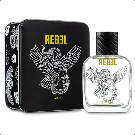 Perfume Masculino Ciclo Lata I Man Rebel Deo Colonia 100ml