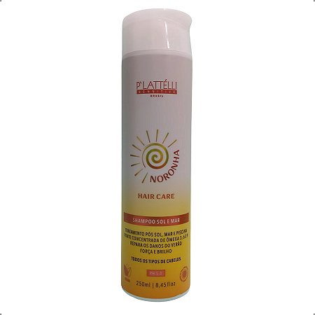 Shampoo Sol e Mar Plattelli Noronha Hair Care 250ml
